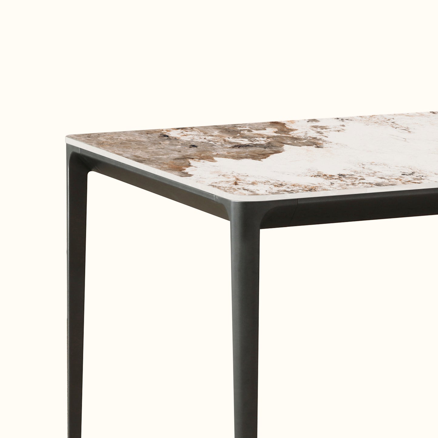 Jones dining table set 1 / Ceramic table + 4 chairs