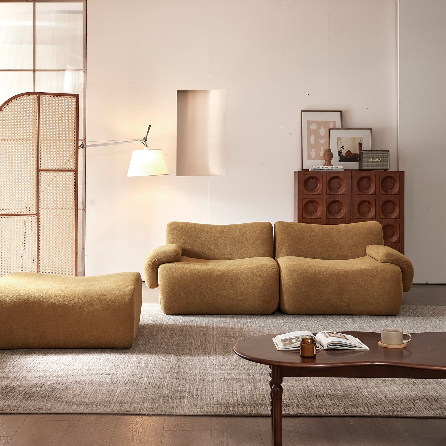 Owen fabric sofa / 2 seater / Modular sofa