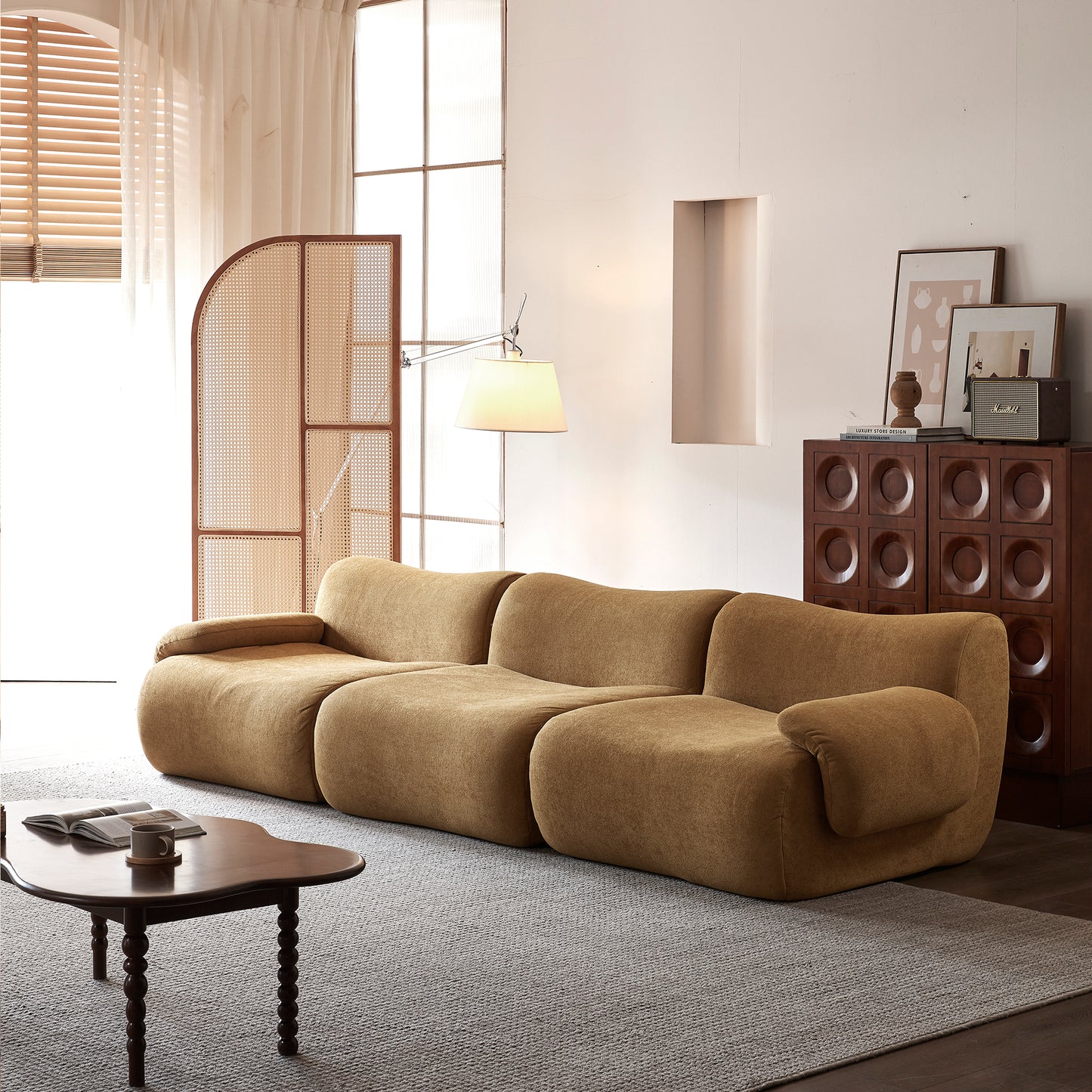 Owen fabric sofa / 2 seater / Modular sofa