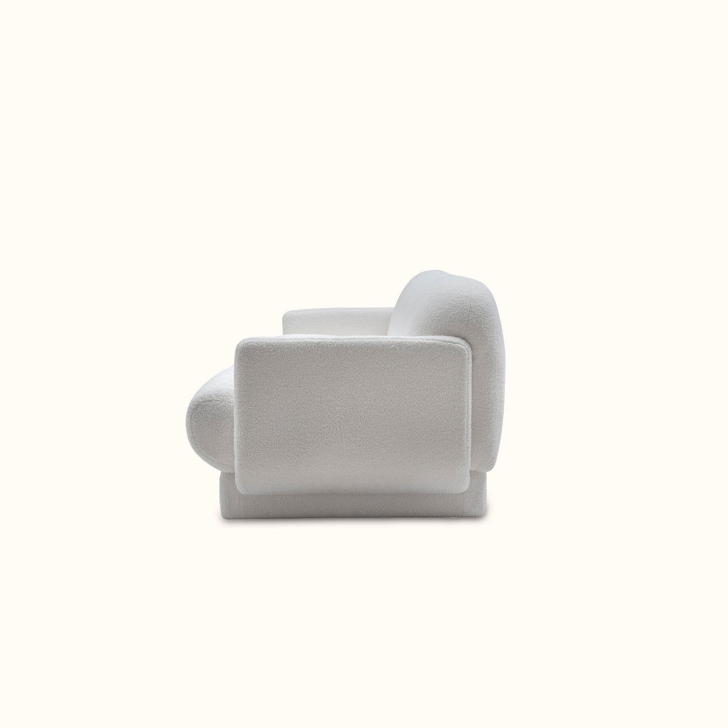 Fernet / Fabric sofa / 3 seater / White