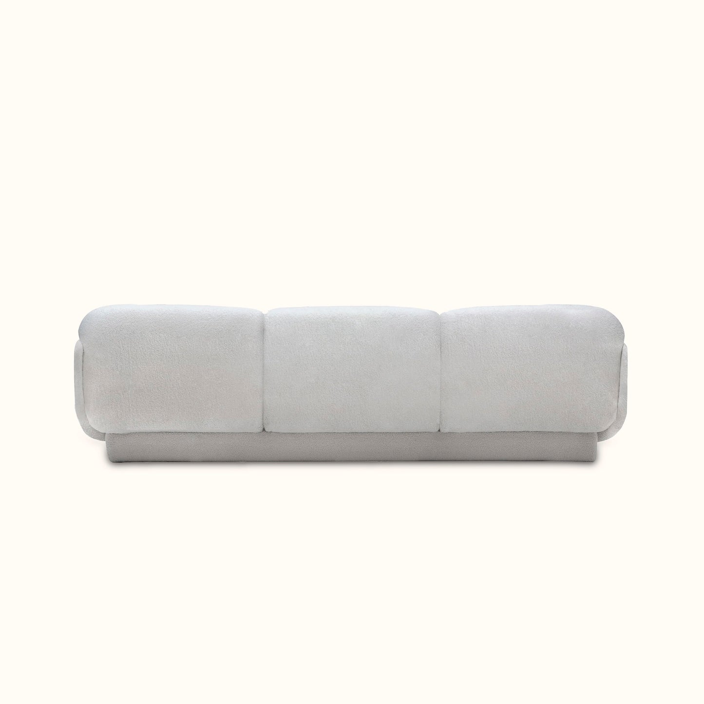 Fernet / Fabric sofa / 3 seater / White