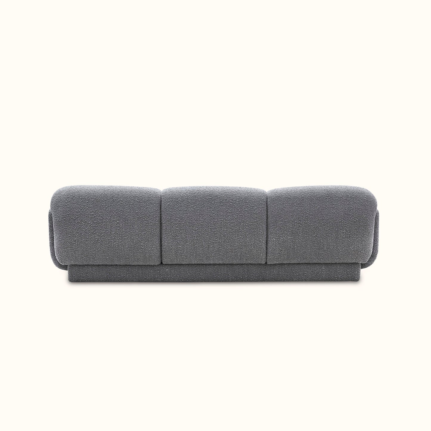 Fernet / Fabric sofa / 3 seater / Grey