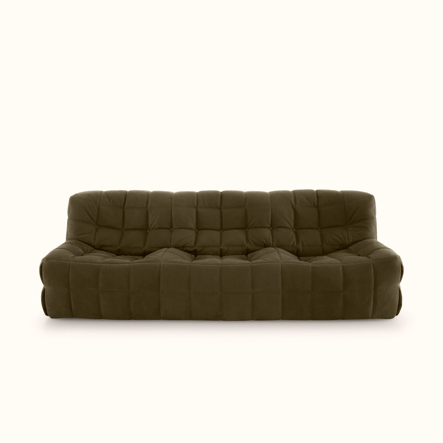 Yoshi fabric sofa / 3 seater / Olive