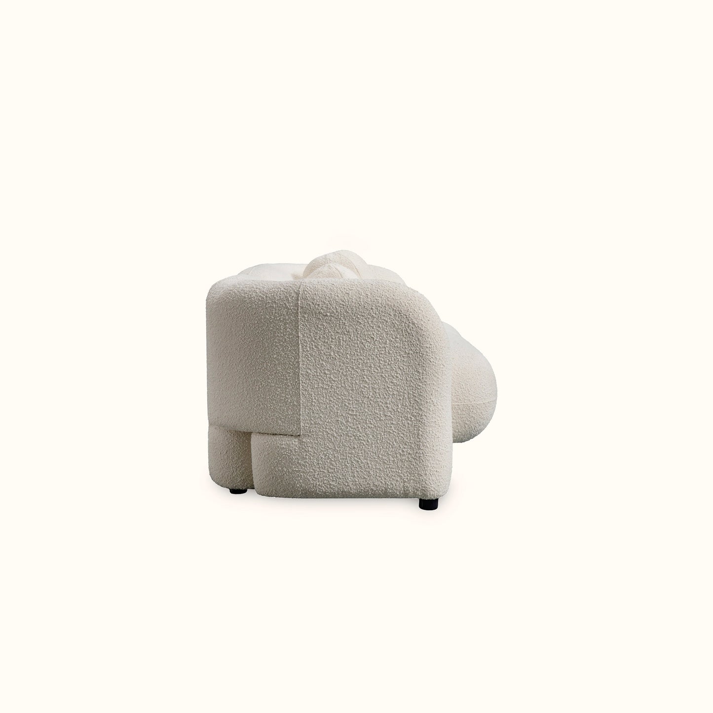 Gimlet fabric sofa / 4 seater / Cream