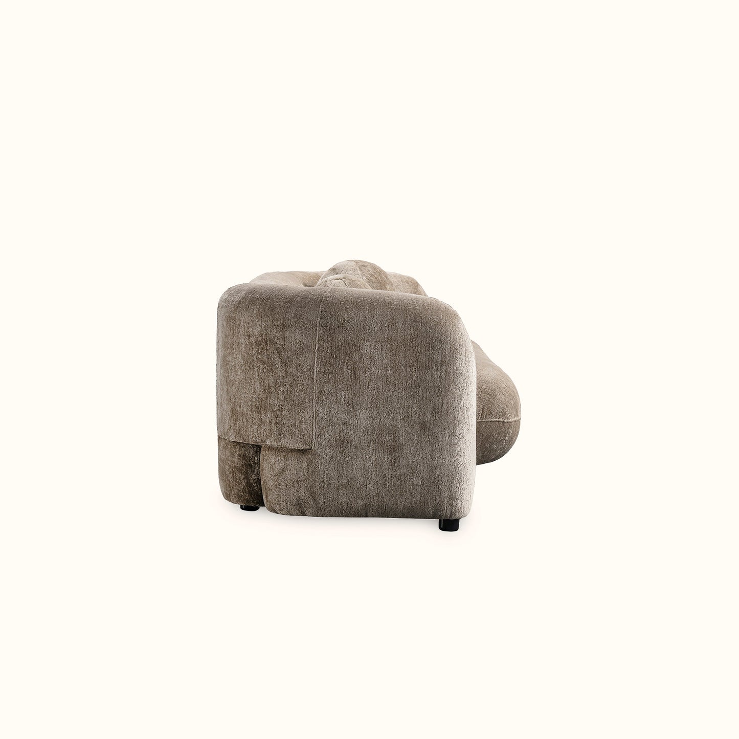 Gimlet fabric sofa / 4 seater / Khaki