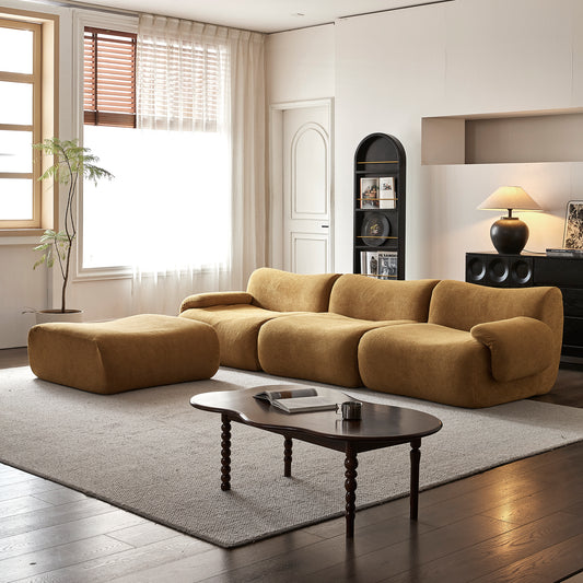 Owen fabric sofa / With chaise lounge / Modular sofa