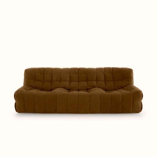 Yoshi fabric sofa / 3 seater / Toffee