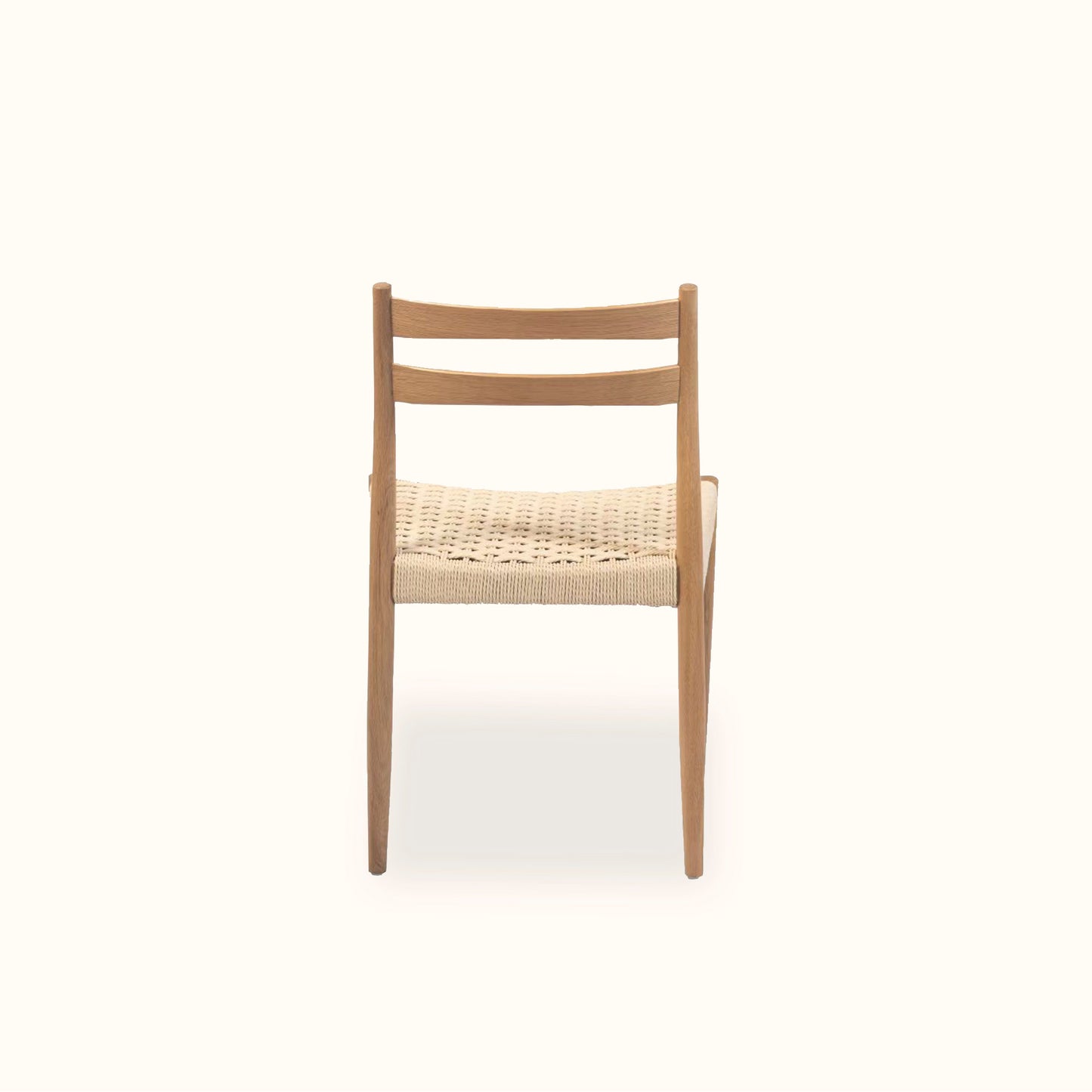 Toto dining chair / Oat solid wood / Natural colour